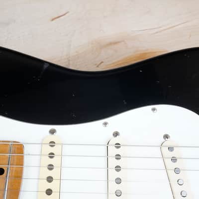 Fender CST-50LH Left Handed Stratocaster '68 Reissue MIJ 1986 Black Vintage Japan Fujigen Lefty w/ Bag image 11