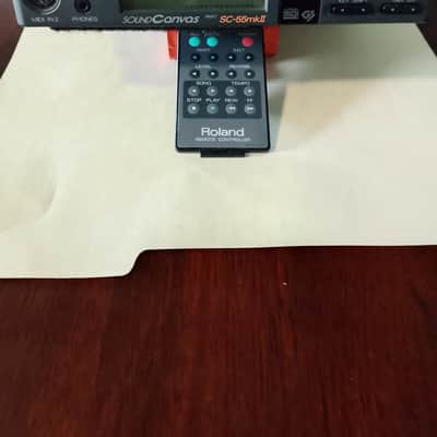Roland Sound Canvas SC-55mkII MIDI Sound Generator 1993 - 1997 - Black image 2