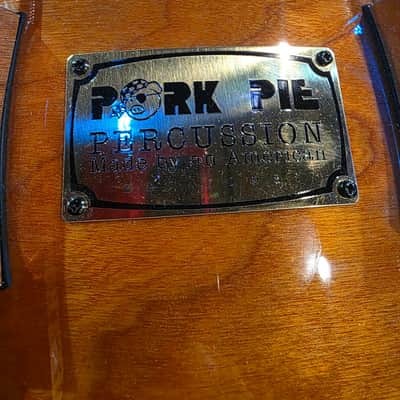Pork Pie 7x14 Cherry Bibinga Snare Drum (Pre-Owned) image 6