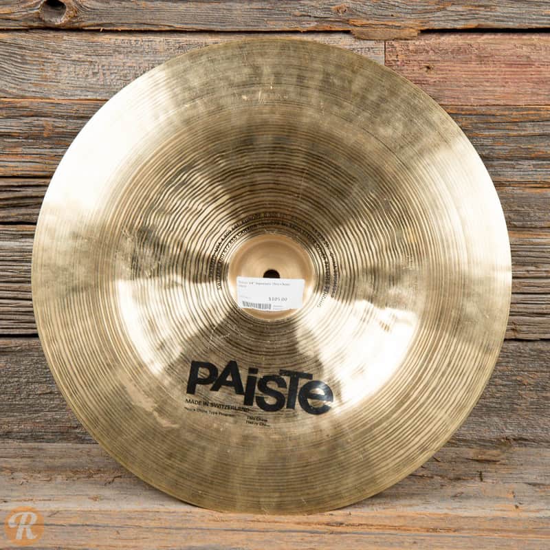 Paiste 14" Signature Thin China Cymbal 1989 - 2006 image 2