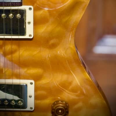 1998 PRS McCarty 10-Top Quilted Maple/ Amber image 7