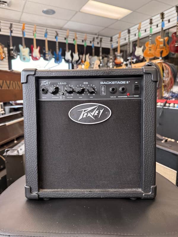 Peavey Backstage II 10-Watt 1x6.5" Guitar Combo 2010s - Black image 1