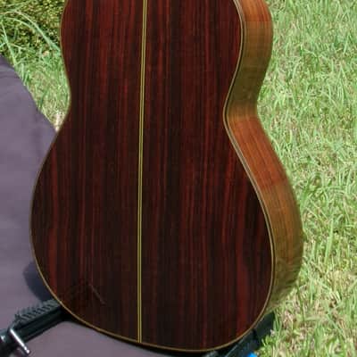 1986 Kazuo Yairi H-5 Hermann Hauser Model Classical Guitar - Natural+Hard Case image 12