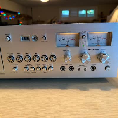 AKAI GXC-760D Stereo Cassette Deck 3heads 3motors AC100V 50Hz/60Hz 50W Serviced! image 5