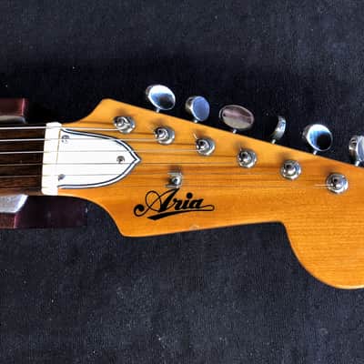 Belle Aria  1802T fabriquée à la fin des années 60 au Japon idem Epiphone ET-270 Kurt Cobain NIRVANA image 17