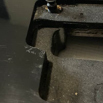 1994 Korean Ibanez RG470 Black Basswood Guitar Body Floyd Ready image 6