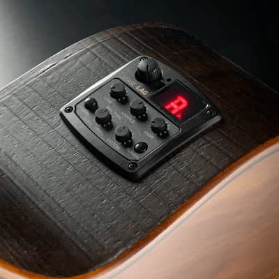 LAG SAUVAGE-ACE Sauvage Auditorium Cutaway Acoustic Electric w/Hybrid Gigbag, Eco-friendly design - B STOCK image 10