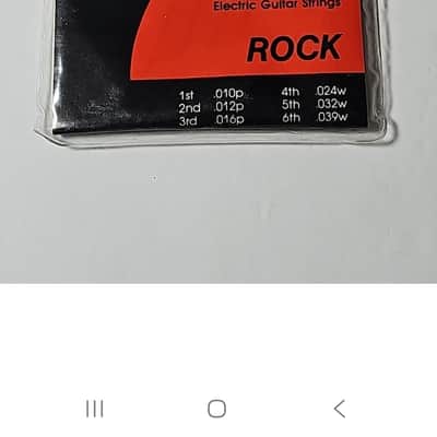 GIBSON Case Candy Vintage "Rock" Electric Guitar Light Gauge Strings Set G-740LC image 3