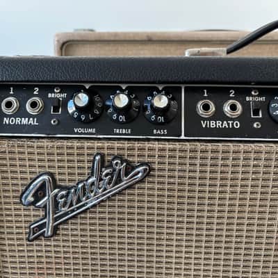 1966 Fender Super Reverb 2-Channel 40W 4x10" Guitar Combo Black Panel image 4