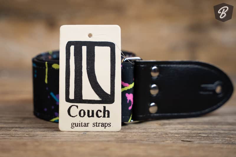 Couch Dixie Cup Cooler Smash 90's Vintage Limited Edition 2" Guitar Strap V2 image 1