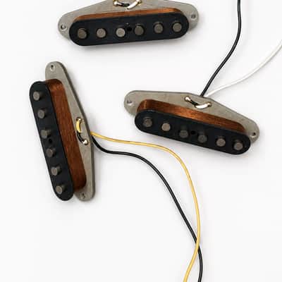 Fender Vintera ‘60s Stratocaster Pickup Set 2020s - Aged White image 2