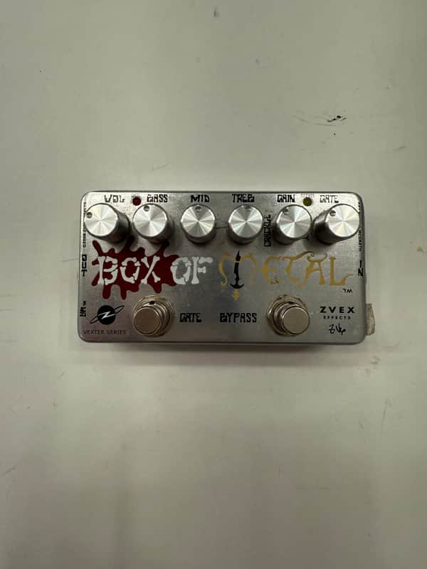 Zvex Effects Box Of Metal Vexter Series Distortion Gate Guitar Effect Pedal image 1