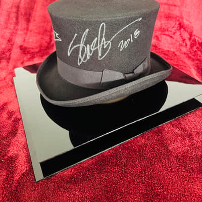 Slash Top Hat Signed w/ Artwork 2018 - Black image 3
