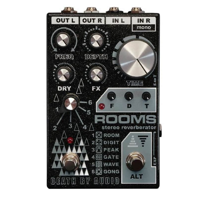 Death By Audio Rooms Stereo Multi-Function Digital Effects Ped…