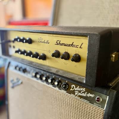 Klemt Echolette Showstar L c 1960’s - Gold original vintage Germany 50 watt tube amp amplifier image 3