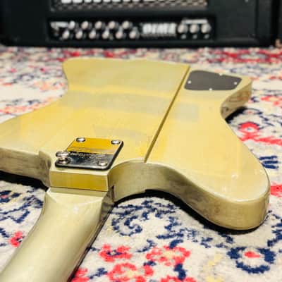 2012 Epiphone Thunderbird IV Limited Edition - TV Silver image 16