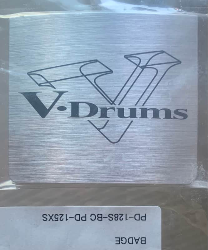 Roland PD-128s/125xs badge and holder image 1