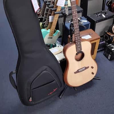 Fender Highway parlor ac/ elec with deluxe bag image 1