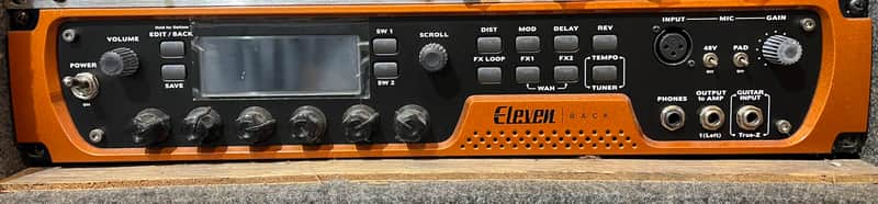 Avid Eleven Rack Guitar Multi-Effects Processor and Pro Tools Interface 2010 - 2017 - Orange image 1
