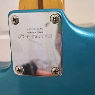 1982 Blue Fernandes Revival Stratocaster image 18