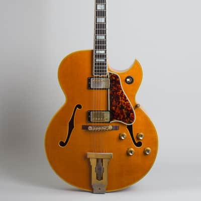 Gibson  L-5CESN Arch Top Hollow Body Electric Guitar (1968), ser. #523175, original black hard shell case. image 1