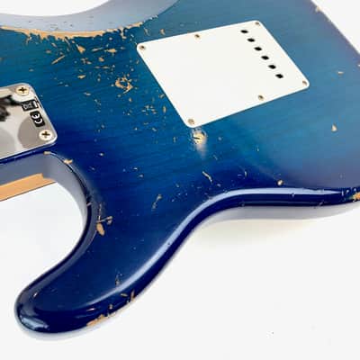 Fender Stratocaster 64 L-Series Heavy Relic Custom Shop 2025 Blue Burst image 20