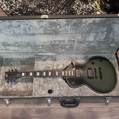 ESP LTD BK-600 Bill Kelliher Signature 2016 - Present - Military Green Sunburst Satin image 2