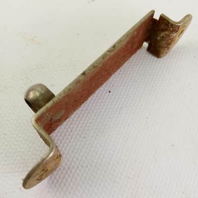 Slingerland #673 Snare Drum Strainer Backing Plate Frame Parade/Marching Nickel image 2
