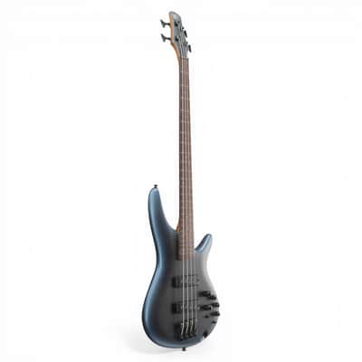 Ibanez SR500NMAM SR Standard 4-String Electric Bass – Midnight Arctic Ocean Matte – Nordstrand Pickups, Active/Passive EQ image 3