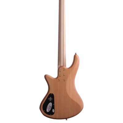 Schecter Stiletto Custom 5 String Bass Natural image 5