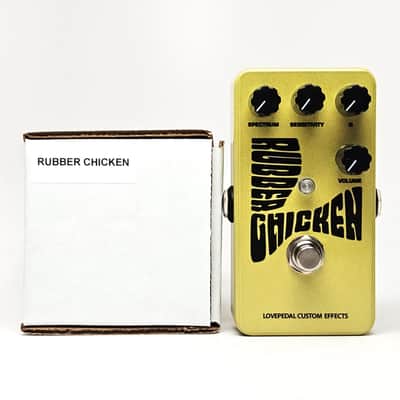 used Lovepedal Yellow Rubber Chicken, Mint with Box! image 1