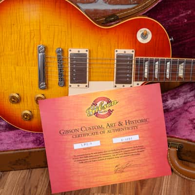 Gibson Custom Shop Les Paul '59 Reissue Washed Cherry 2004 w/OHSC image 11