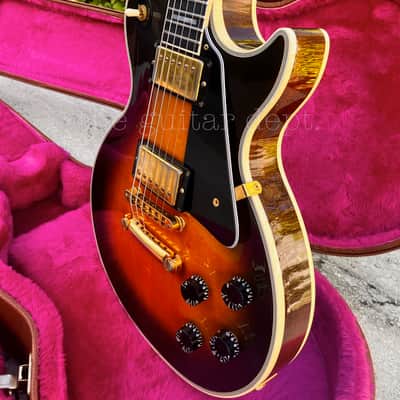♚INCREDIBLE♚ Vintage 1990 Gibson Les Paul CUSTOM ♚100%♚ TOBACCO BURST ! ♚OHSC♚R8*59 image 15