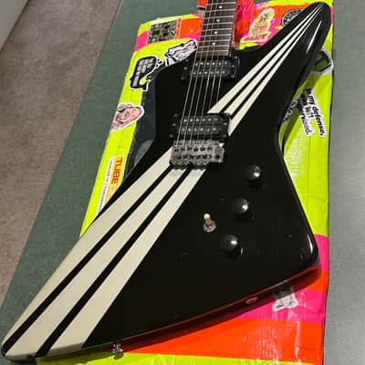 Hamer Blitz 1983 - Black Silver Graphic image 3