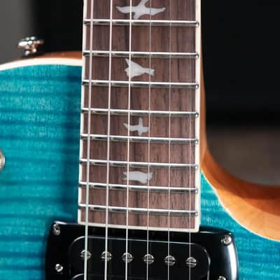 PRS SE Zach Myers Signature Electric Guitar - Myers Blue with Gig Bag image 10