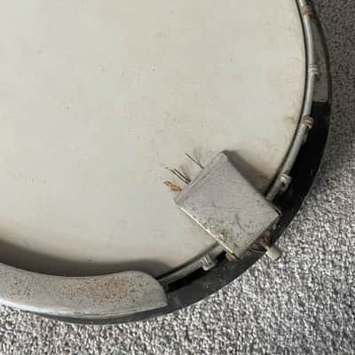 J&D 5 String Banjo, Glossy Mahogany Soundbox, Mahogany Neck, Rosewood Fingerboard image 3