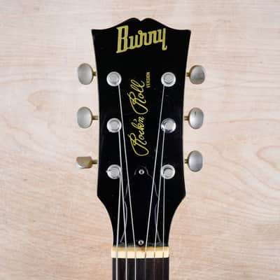 Burny Rock n' Roll RTV-55 MIJ 1992 Junior Yellow Double Cutaway TV Jr DC w/ Bag image 20