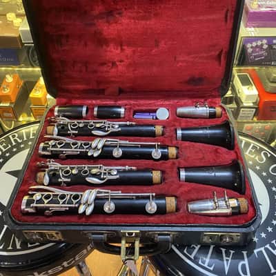 Boosey and Hawkes Imperial 926 Clarinet Bb and A Pair c1944 - Ebony image 3