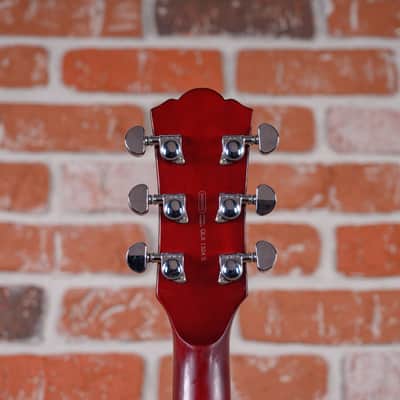 Yamaha SA503 TVL Troy Van Leeuwen Signature Transparent Blood Red 2005 w/OHSC (Owned by Al Jourgensen) image 10