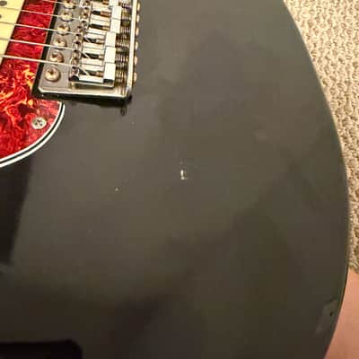 Samick Strat-Style electric guitar 1995 - black image 17