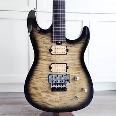 First-Run Chapman ML-1 "NORSEMAN" Hot-Rodded Super-Strat w/ DiMarzio Pickups, Floyd Rose trem, Deluxe Gig Bag & More! MIK image 16