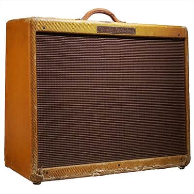 Fender Twin 5E8 Narrow Panel 50-Watt 2x12" Guitar Combo 1955