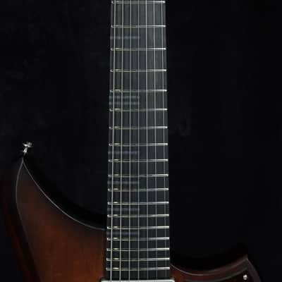 Dunable USA Yeti 7 String Custom in Natural Light Brown Burst image 5