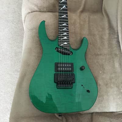 Hamer USA Californian Elite 1990 Transparent Green image 2