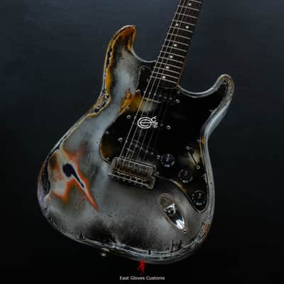 Fender Stratocaster Witch’s Bone Ash Finish Heavy Aged Relic by East Gloves Customs image 7