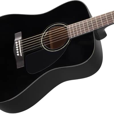 Fender CD-60 Dreadnought V3 With Case, Walnut Fingerboard - Black imagen 4