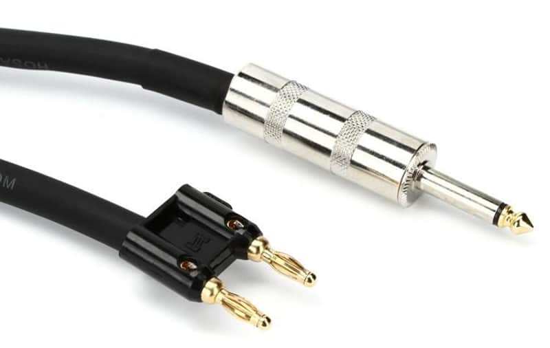 Immagine Hosa SKJ-6100BN Speaker Cable 1/4-Inch TS - Banana 100 Feet - 1