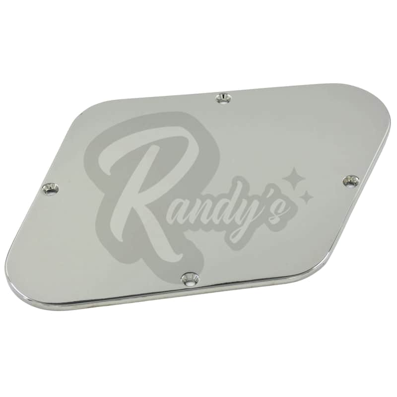 Advanced Plating 2005N Diamond Control Cover Back Plate - Fits Gibson USA®-Nickel image 1
