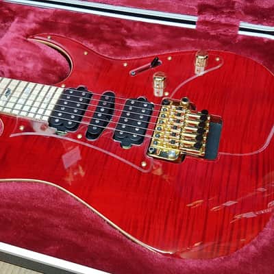 Ibanez RG8550MZ J-Custom Red Spinel Dimarzio Edge Zero FR HSH Electric Guitar image 2