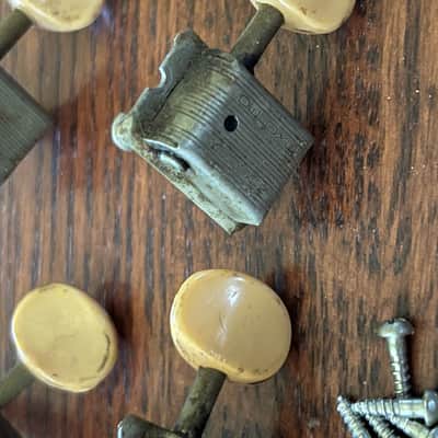 1964 1965 1966 set Fender Musicmaster Duo Sonic Mustang guitar tuners tuning pegs image 2